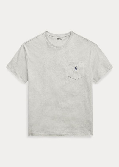 Men's Polo Ralph Lauren Classic Fit Pocket T Shirts | 642739BQO